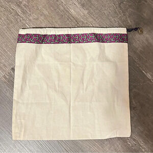 Tory Burch Women's Canvas Drawstring Dust Bag